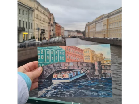 Открытка сувенир "Санкт-Петербург" - изображение 6